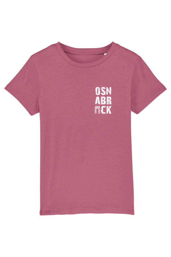 OSNABRÜCK Kinder T-Shirt Lila-Weiß
