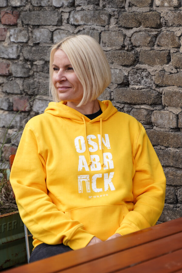 OSNABRÜCK Hoodie Maisgelb