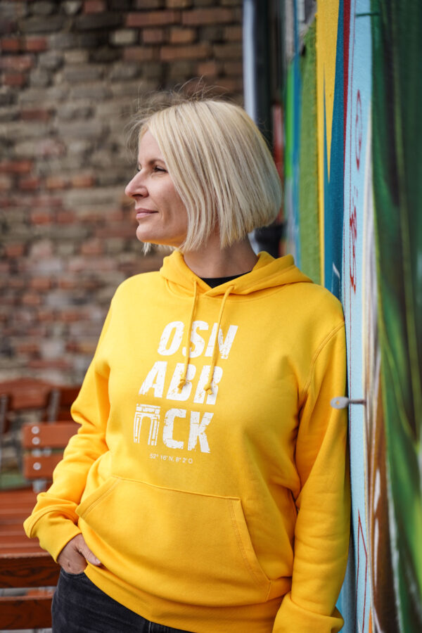 OSNABRÜCK Hoodie Maisgelb