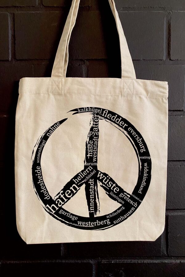 CITY OF PEACE tasche