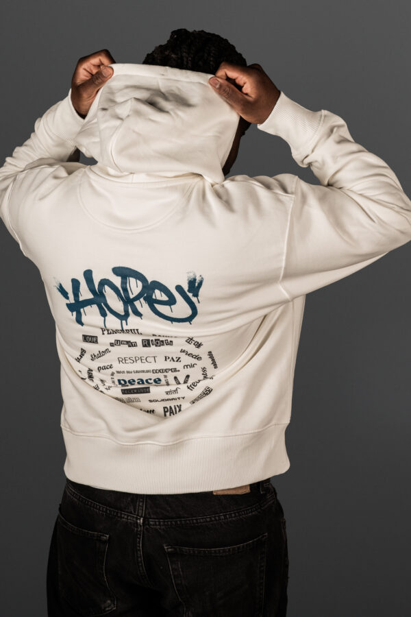 HOPE hoodie CITY OF PEACE Kollektion von OSNAmerch