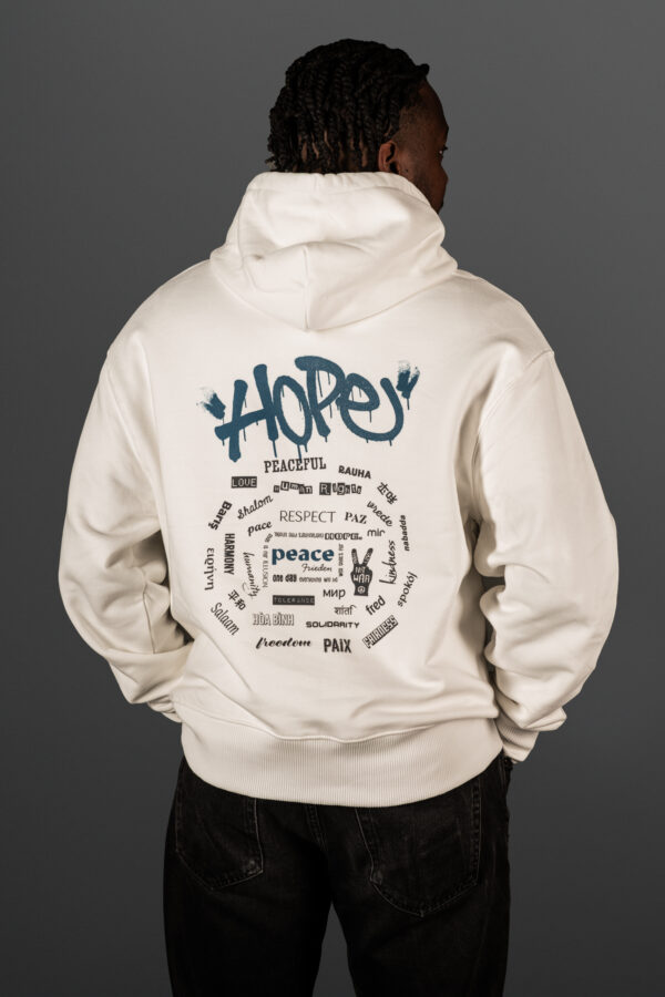 HOPE hoodie CITY OF PEACE Kollektion von OSNAmerch