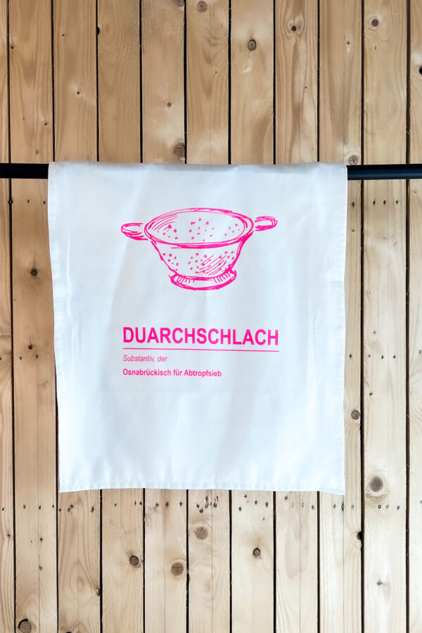 Schäffer x OSNAmerch Osnabrück'sches Geschirrtuch Duarchschlach Osnabrück