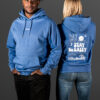 ney hoodie norderney meerblau unisex stay salty