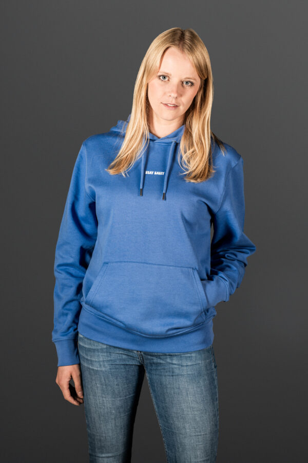 ney hoodie norderney meerblau unisex stay salty