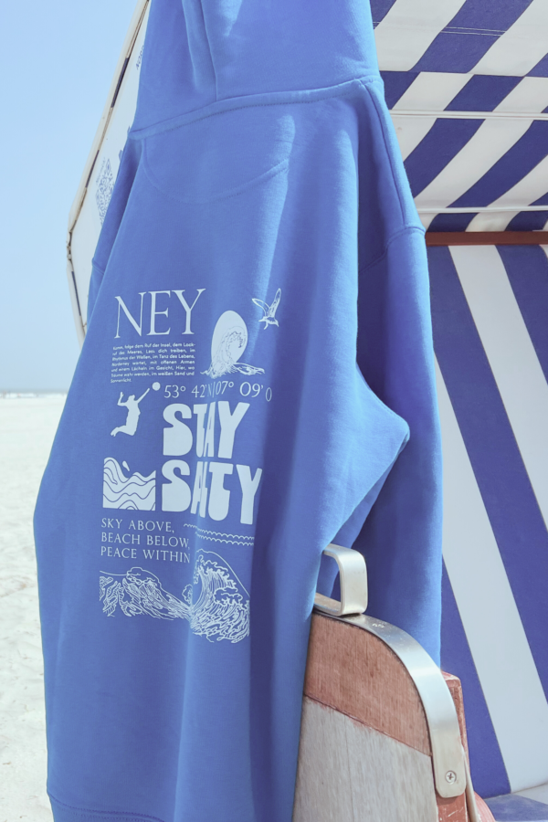 ney hoodie norderney strandkorb strand fair fashion