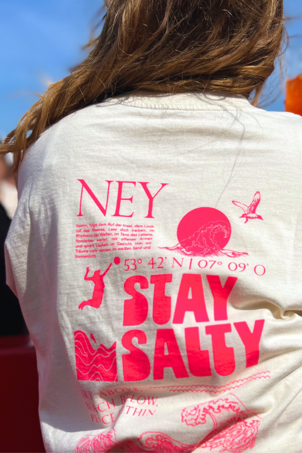 Norderney NEY oversized t-shirt stay salty