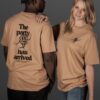 the party has arrived t-shirt oversized OSNAmerch