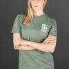 front tshirt grün