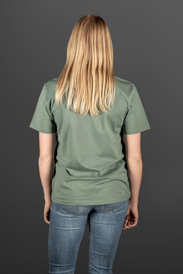 back tshirt grün