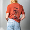 the party has arrived t-shirt oversized OSNAmerch kupfer