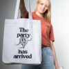 the party has arrived tasche