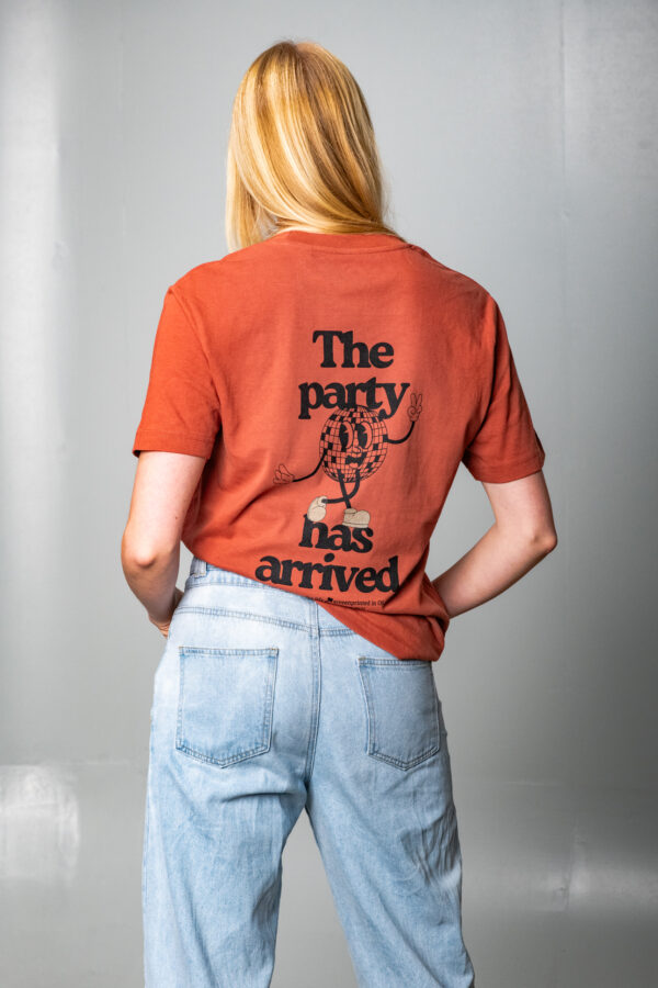 the party has arrived t-shirt oversized OSNAmerch kupfer