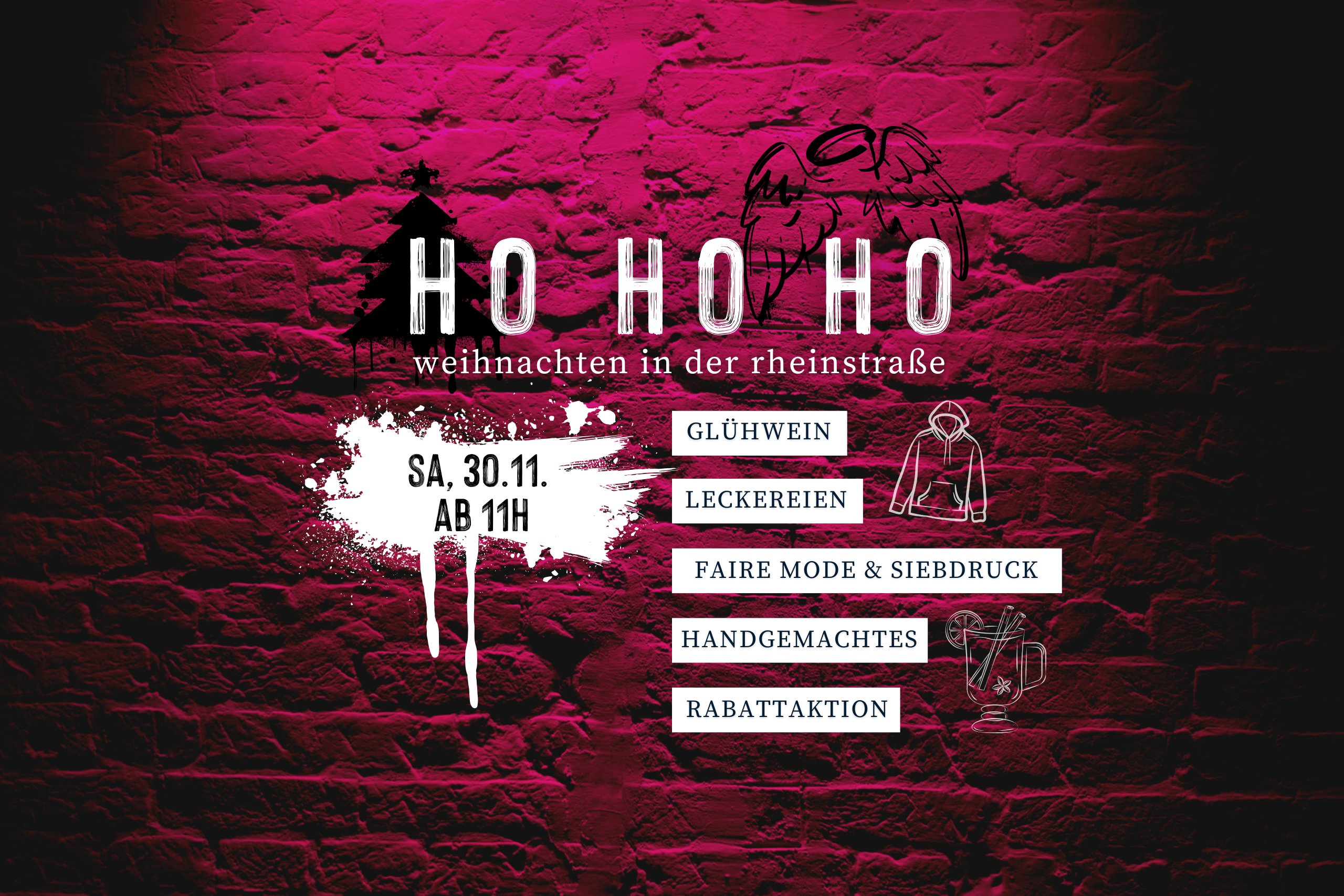 hohohofairundfroh weihnachten in der rheinstraße am 30.11.