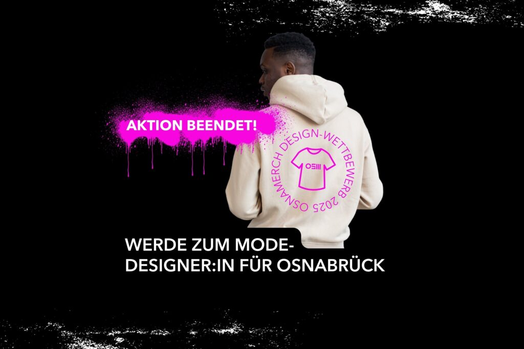 werde modedesigner:in für osnabrück. mach mit beim osnamerch designwettbewerb.