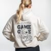 Game Day Hoodie back – Rückansicht mit sichtbarem Backprint