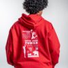 All Panthers Hoodie back – Rückansicht mit sichtbarem Backprint