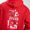 All Panthers Hoodie back – Rückansicht mit sichtbarem Backprint