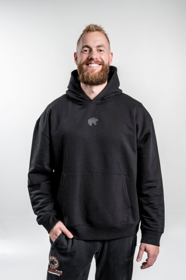 I Never Lost Hoodie front – Vorderansicht mit sichtbarem Brustprint