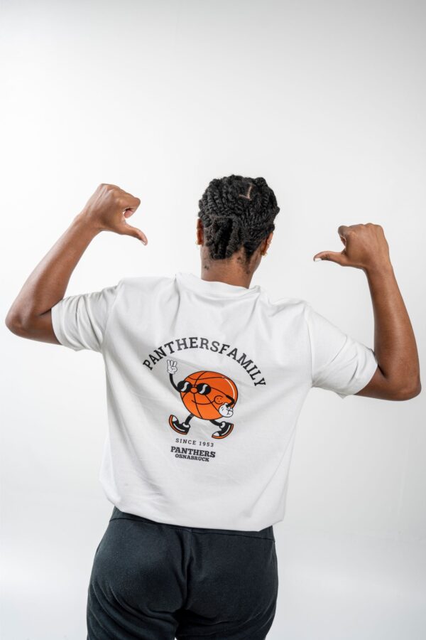Panthers Family Shirt back – Rückansicht mit sichtbarem Backprint