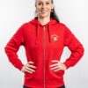 Panthers Family Zipper Hoodie front – Vorderansicht mit sichtbarem Brustprint
