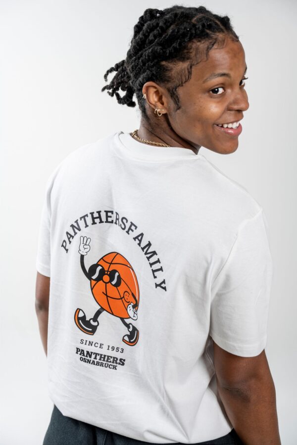 Panthers Family Shirt back – Rückansicht mit sichtbarem Backprint