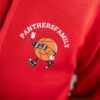 Panthers Family Zipper Hoodie side – Seitenansicht mit sichtbaren Details