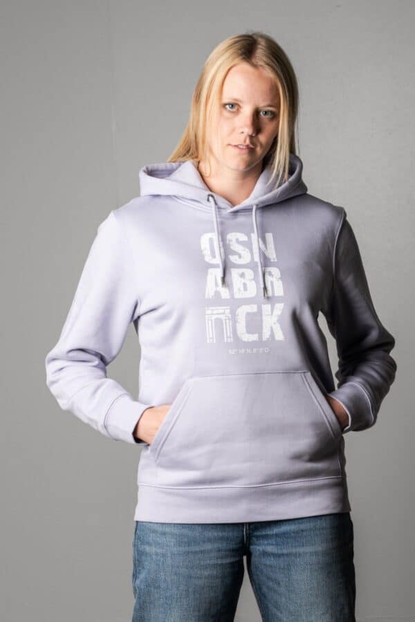 OSNABRÜCK hoodie flieder lila OSNAmerch
