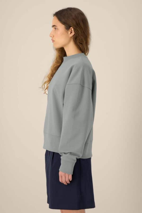 side frauen sweatshirt peace grey fair fashion osnabrück osnamerchosnamerch